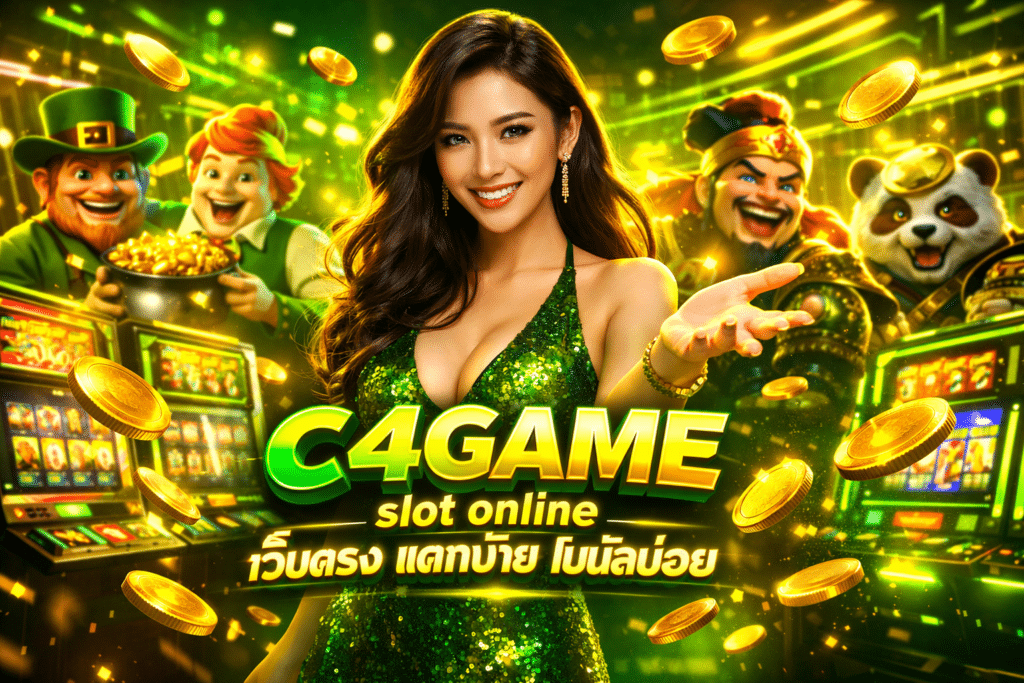 C4GAME slot online เว็บตรง แตกง่าย โบนัสบ่อย